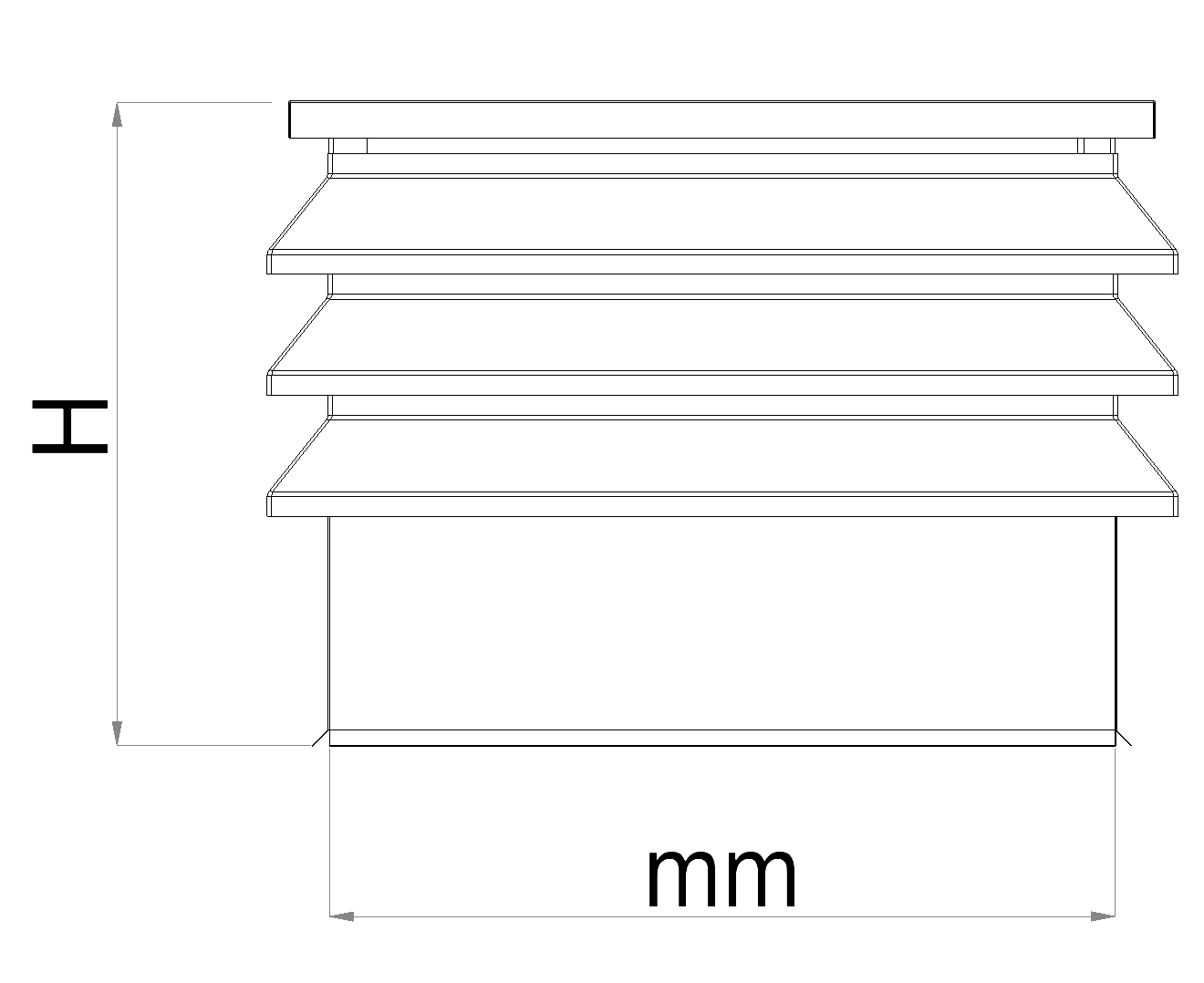 Scheda tecnica Terminale Elementi base quadra