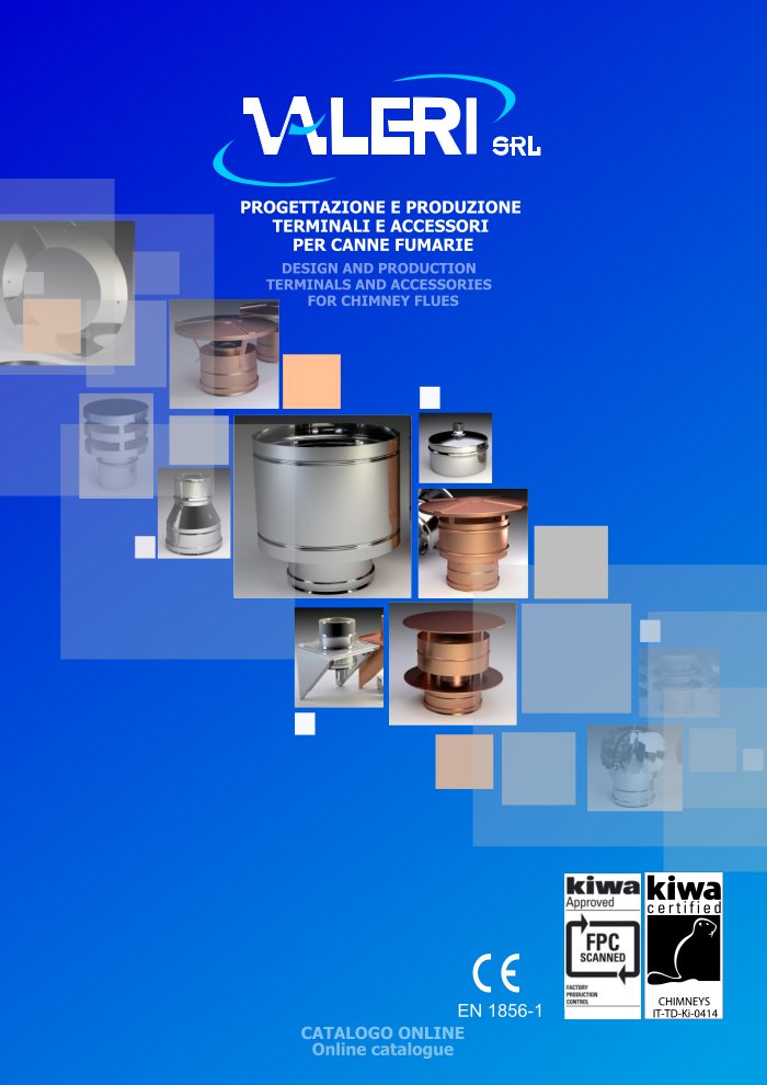 Copertina del catalogo Valeri