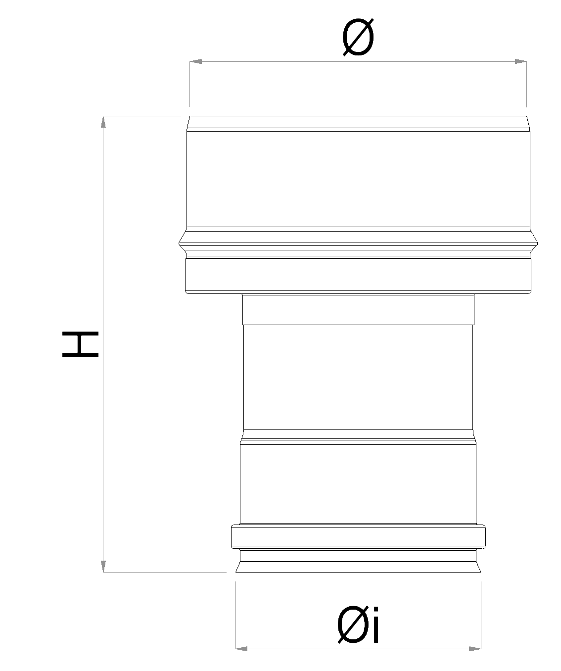 Scheda tecnica Adattatore per caldaia